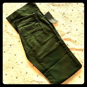 Dark Green NWT Hurley Pants